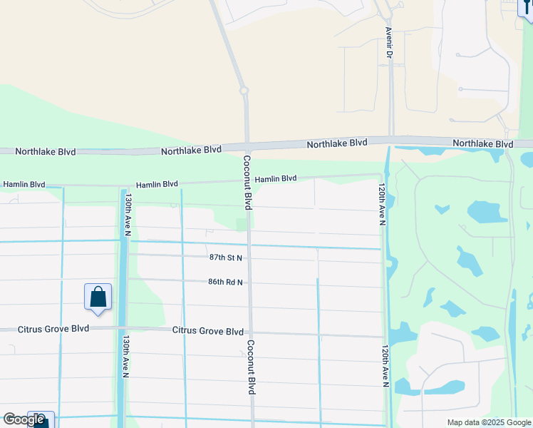 map of restaurants, bars, coffee shops, grocery stores, and more near 12442 89th Place North in West Palm Beach