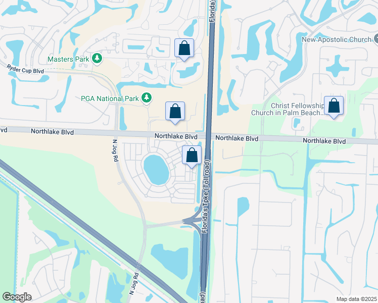 map of restaurants, bars, coffee shops, grocery stores, and more near 9307 Firenze Drive in Palm Beach Gardens