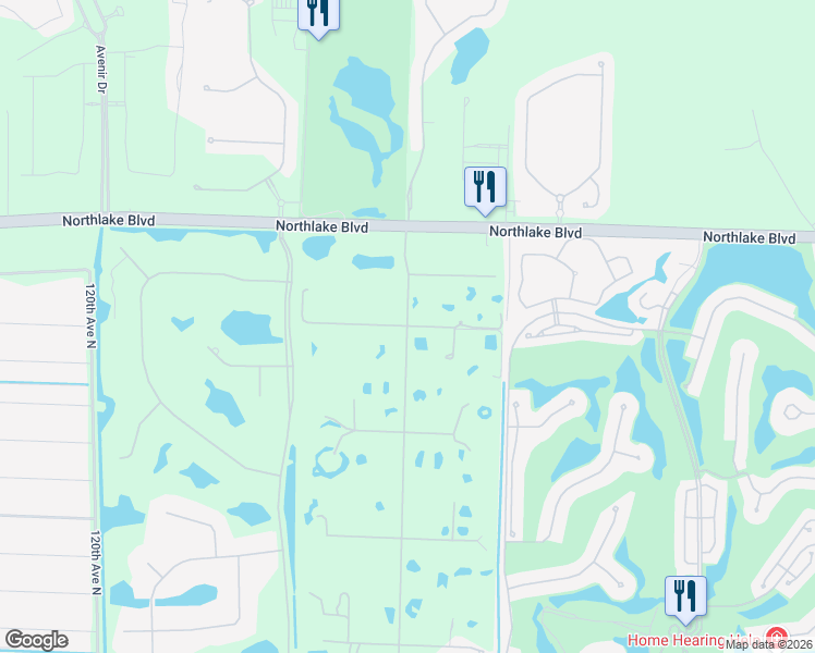 map of restaurants, bars, coffee shops, grocery stores, and more near 11198 88th Road North in West Palm Beach
