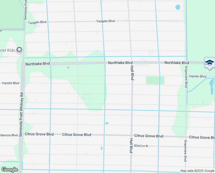 map of restaurants, bars, coffee shops, grocery stores, and more near 15236 89th Place North in Loxahatchee