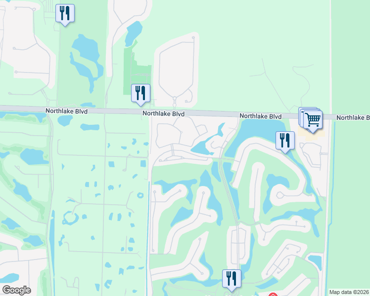map of restaurants, bars, coffee shops, grocery stores, and more near 10725 Grande Boulevard in West Palm Beach