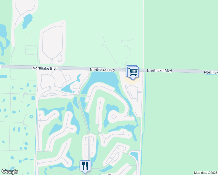map of restaurants, bars, coffee shops, grocery stores, and more near 8963 Lakes Boulevard in West Palm Beach