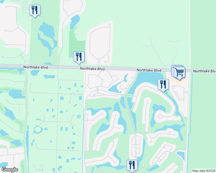 map of restaurants, bars, coffee shops, grocery stores, and more near 10725 Grande Boulevard in West Palm Beach