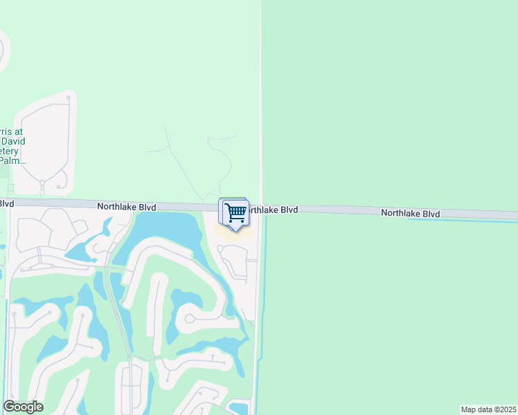 map of restaurants, bars, coffee shops, grocery stores, and more near Northlake Blvd & State Rd 7 in West Palm Beach
