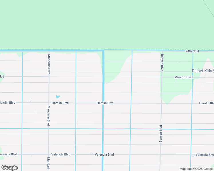map of restaurants, bars, coffee shops, grocery stores, and more near 16966 91st Place North in The Acreage