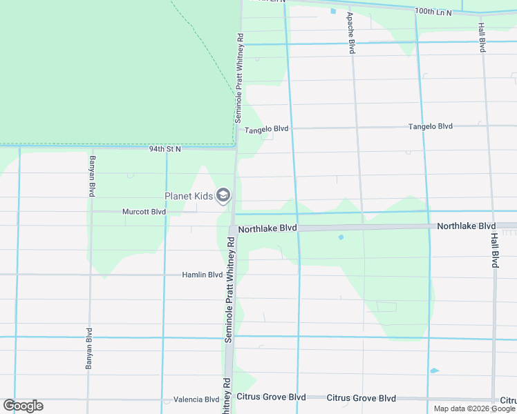 map of restaurants, bars, coffee shops, grocery stores, and more near 15854 92nd Court North in West Palm Beach
