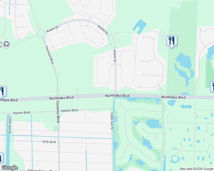 map of restaurants, bars, coffee shops, grocery stores, and more near 9309 Crestview Circle in Palm Beach Gardens