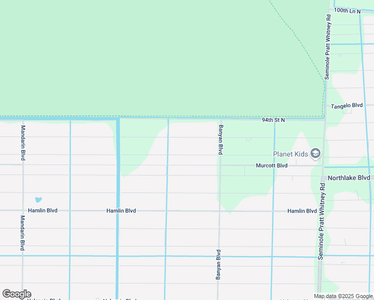 map of restaurants, bars, coffee shops, grocery stores, and more near 16663 92nd Lane North in Loxahatchee