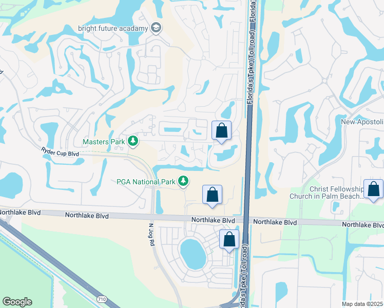 map of restaurants, bars, coffee shops, grocery stores, and more near 2 Lexington Lane East in Palm Beach Gardens