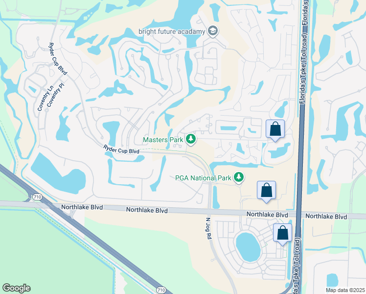 map of restaurants, bars, coffee shops, grocery stores, and more near 14 Admirals Court in Palm Beach Gardens