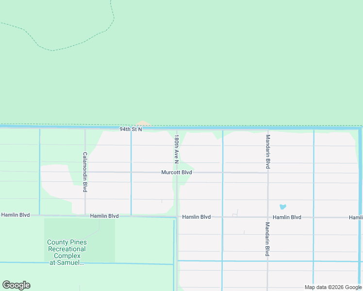 map of restaurants, bars, coffee shops, grocery stores, and more near 18027 93rd Road North in Loxahatchee