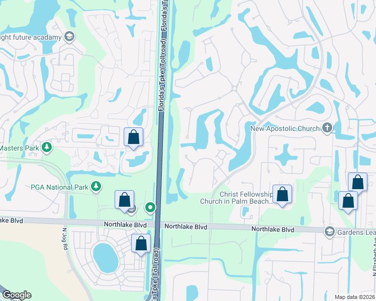 map of restaurants, bars, coffee shops, grocery stores, and more near 111 Coconut Key Ct in Palm Beach Gardens