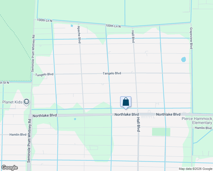 map of restaurants, bars, coffee shops, grocery stores, and more near 15252 94th Street North in West Palm Beach