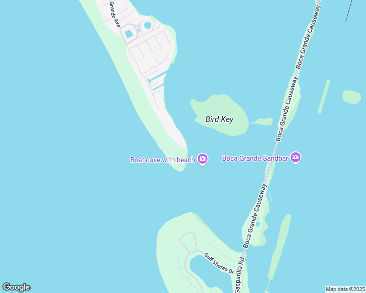 map of restaurants, bars, coffee shops, grocery stores, and more near 9912 Little Gasparilla Island in Placida
