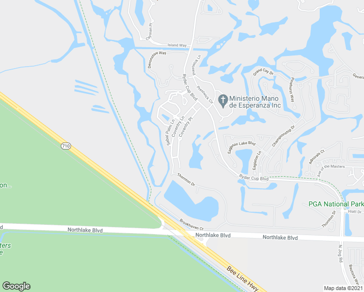 map of restaurants, bars, coffee shops, grocery stores, and more near 120 Coventry Place in Palm Beach Gardens