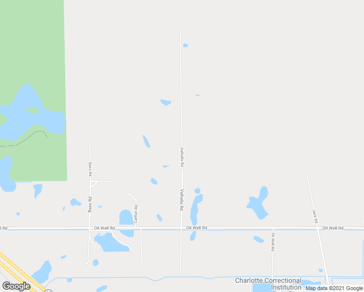 map of restaurants, bars, coffee shops, grocery stores, and more near Valhalla Road in Punta Gorda