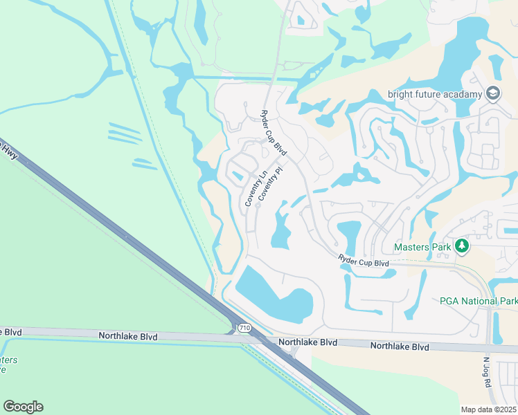 map of restaurants, bars, coffee shops, grocery stores, and more near 120 Coventry Place in Palm Beach Gardens