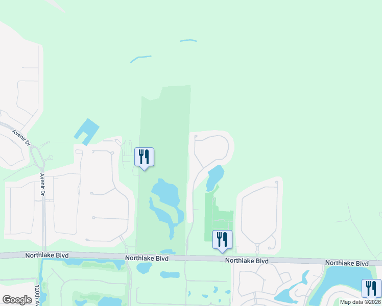 map of restaurants, bars, coffee shops, grocery stores, and more near 11178 Osprey Lake Lane in West Palm Beach