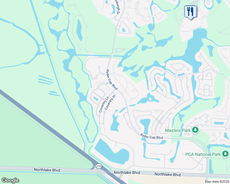 map of restaurants, bars, coffee shops, grocery stores, and more near 1141 Duncan Circle in Palm Beach Gardens