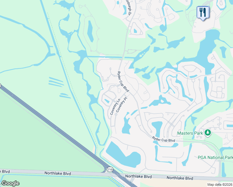 map of restaurants, bars, coffee shops, grocery stores, and more near 1141 Duncan Circle in Palm Beach Gardens