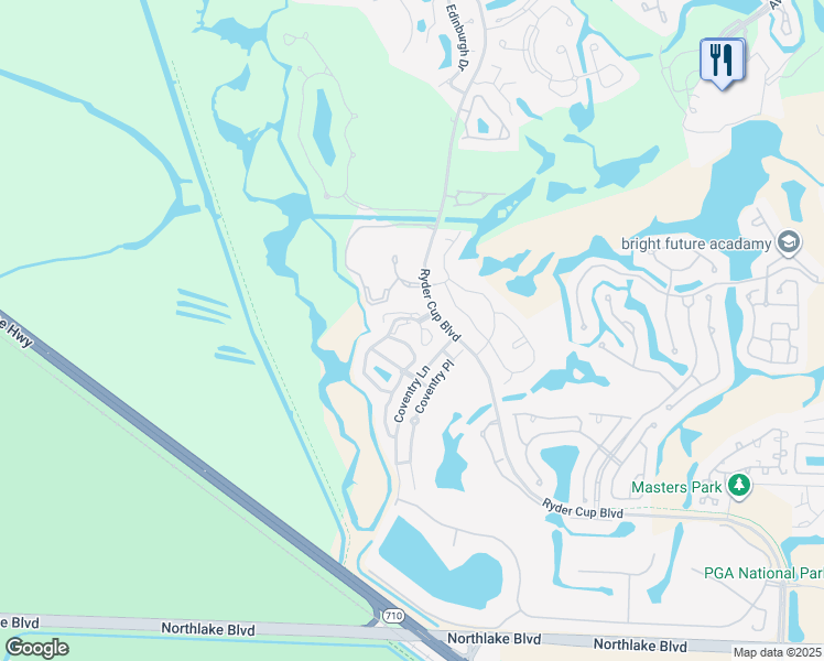 map of restaurants, bars, coffee shops, grocery stores, and more near 1100 Duncan Circle in Palm Beach Gardens