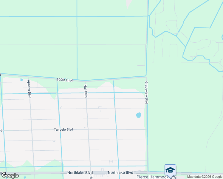 map of restaurants, bars, coffee shops, grocery stores, and more near 14730 99th Street North in West Palm Beach