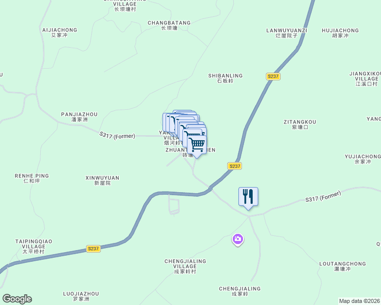 map of restaurants, bars, coffee shops, grocery stores, and more near in 