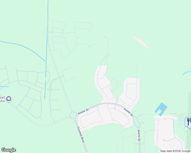 map of restaurants, bars, coffee shops, grocery stores, and more near Vaurus Ranch Road in Palm Beach Gardens