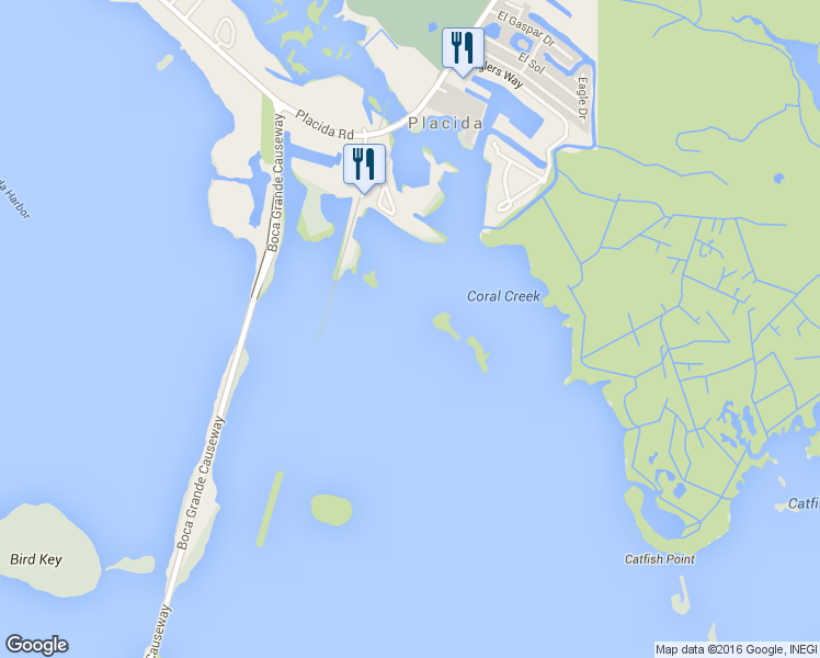 map of restaurants, bars, coffee shops, grocery stores, and more near in Cape Haze