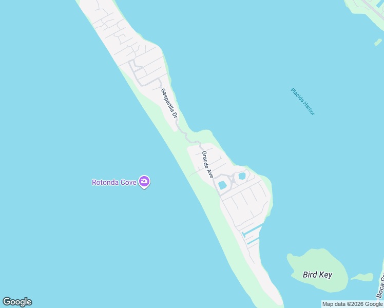 map of restaurants, bars, coffee shops, grocery stores, and more near 9202 Little Gasparilla in Placida