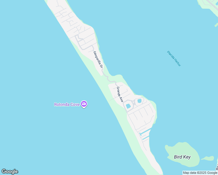 map of restaurants, bars, coffee shops, grocery stores, and more near 9202 Little Gasparilla in Placida