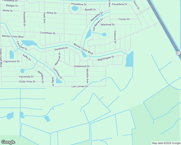 map of restaurants, bars, coffee shops, grocery stores, and more near 28017 Crestwood Drive in Punta Gorda