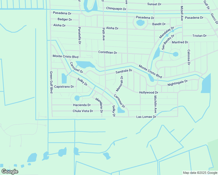 map of restaurants, bars, coffee shops, grocery stores, and more near 13516 Carousel Drive in Punta Gorda