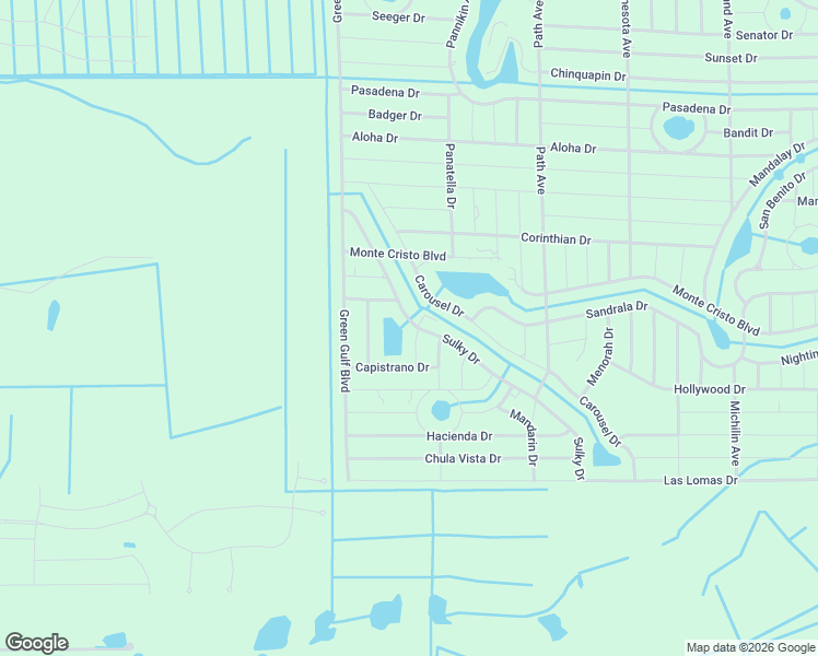 map of restaurants, bars, coffee shops, grocery stores, and more near 13341 Sulky Drive in Punta Gorda