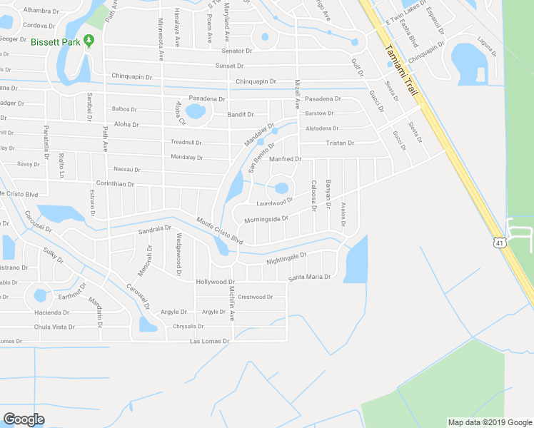map of restaurants, bars, coffee shops, grocery stores, and more near 28070 Morningside Drive in Punta Gorda
