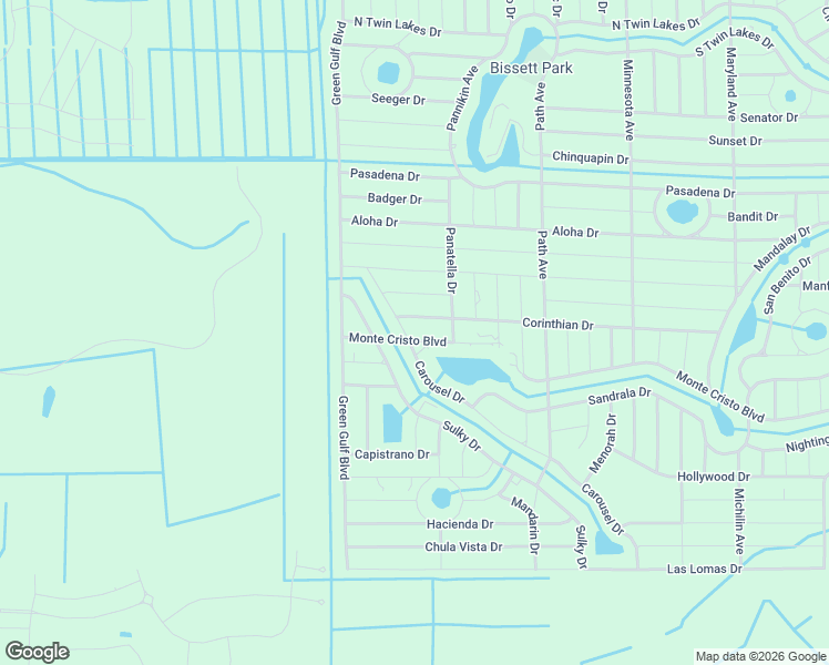 map of restaurants, bars, coffee shops, grocery stores, and more near 27102 Monte Cristo Boulevard in Punta Gorda
