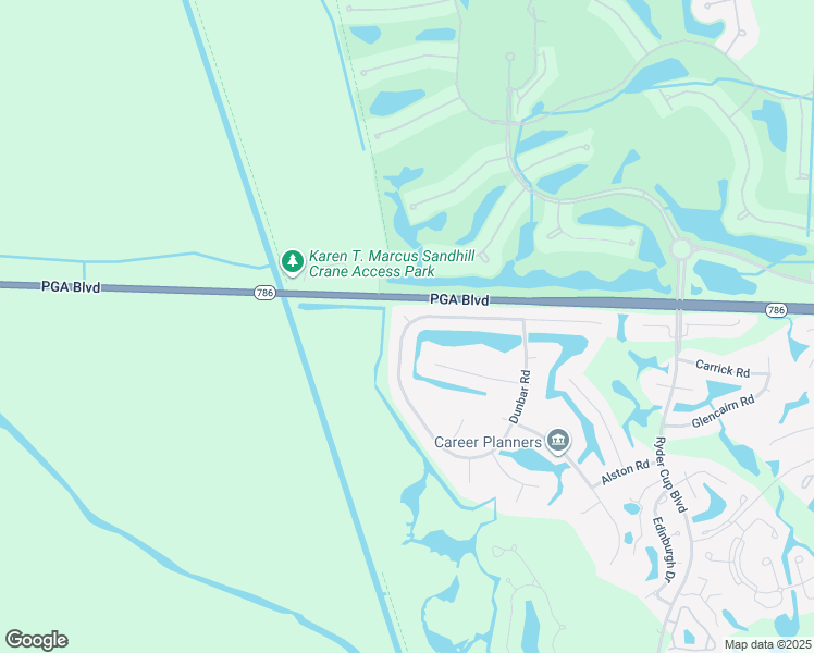 map of restaurants, bars, coffee shops, grocery stores, and more near 96 Dunbar Road in Palm Beach Gardens