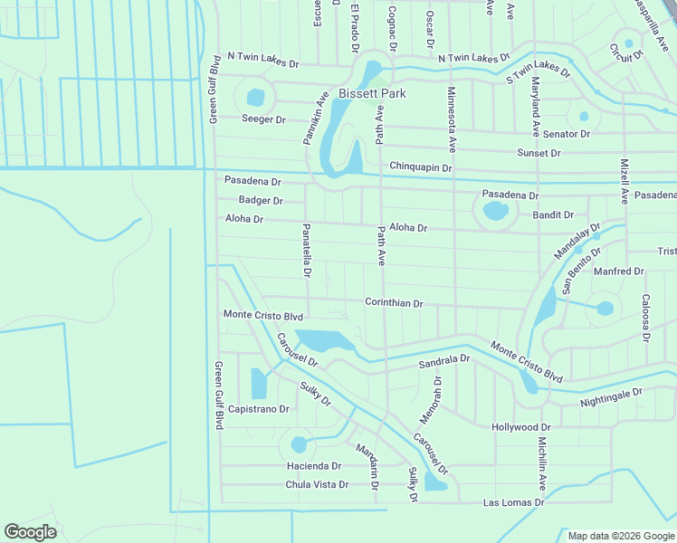 map of restaurants, bars, coffee shops, grocery stores, and more near 13148 Rialto Lane in Punta Gorda