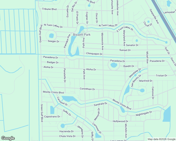map of restaurants, bars, coffee shops, grocery stores, and more near 27295 Aloha Drive in Punta Gorda