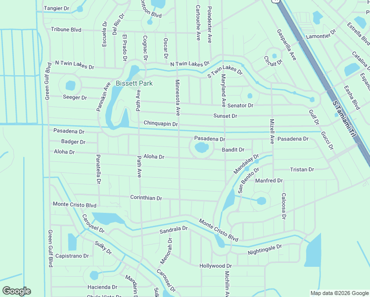 map of restaurants, bars, coffee shops, grocery stores, and more near 27401 Pasadena Drive in Punta Gorda