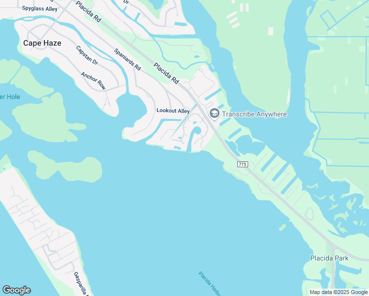 map of restaurants, bars, coffee shops, grocery stores, and more near 11000 Placida Road in Placida
