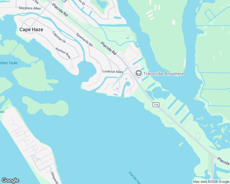 map of restaurants, bars, coffee shops, grocery stores, and more near 11000 Placida Road in Placida