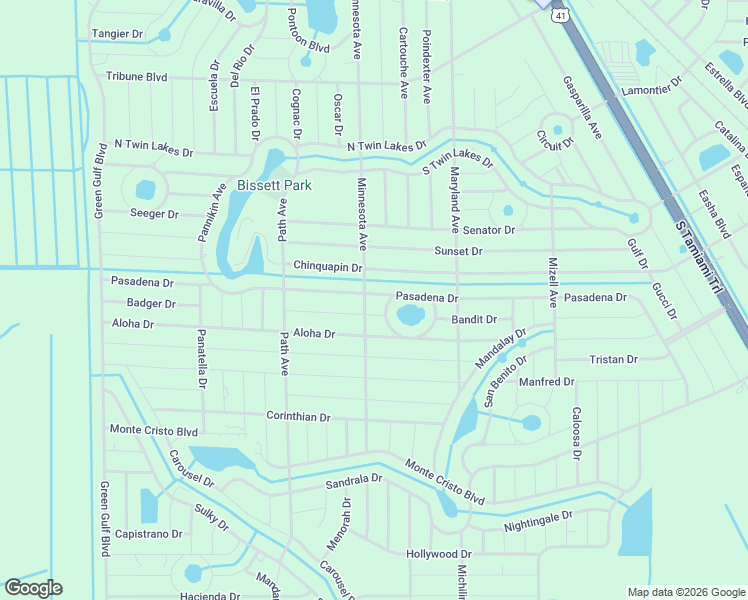 map of restaurants, bars, coffee shops, grocery stores, and more near 27401 Pasadena Drive in Punta Gorda