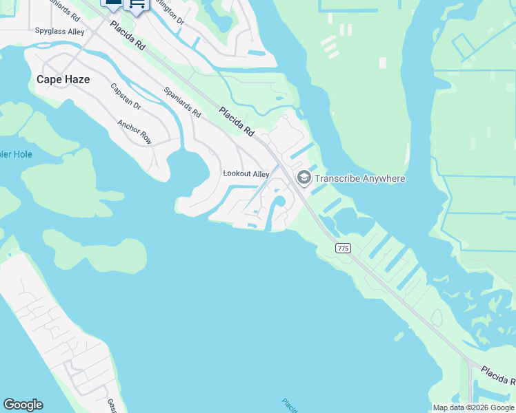 map of restaurants, bars, coffee shops, grocery stores, and more near 11000 Placida Road in Placida