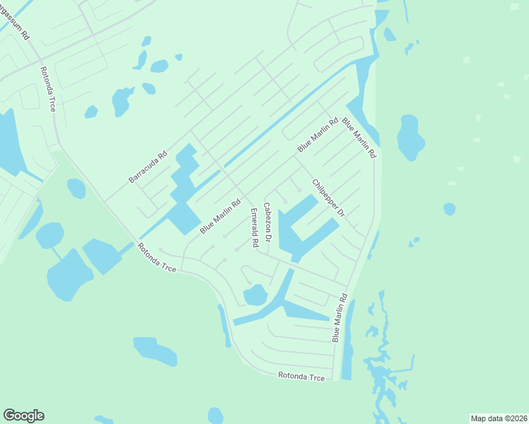 map of restaurants, bars, coffee shops, grocery stores, and more near 12513 Cabezon Drive in Placida