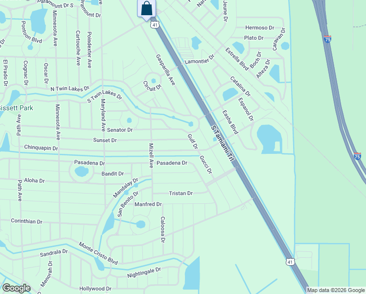 map of restaurants, bars, coffee shops, grocery stores, and more near 28228 Chinquapin Drive in Punta Gorda