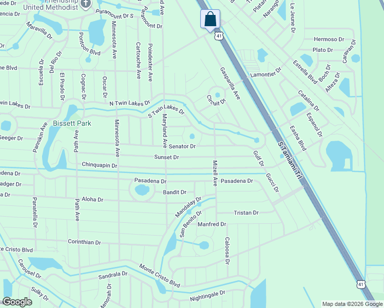 map of restaurants, bars, coffee shops, grocery stores, and more near 28082 Chinquapin Drive in Punta Gorda