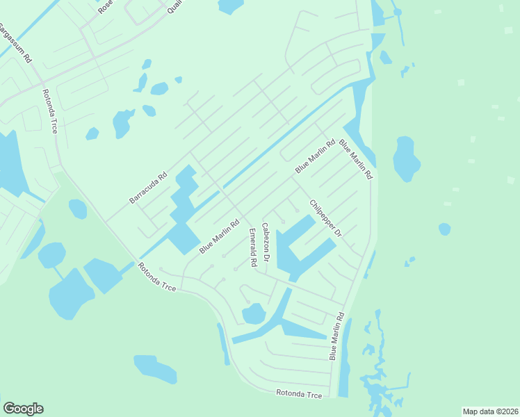 map of restaurants, bars, coffee shops, grocery stores, and more near 14365 Blue Marlin Road in Port Charlotte