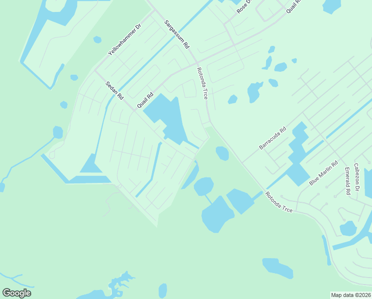 map of restaurants, bars, coffee shops, grocery stores, and more near 13349 Alewife Lane in Placida