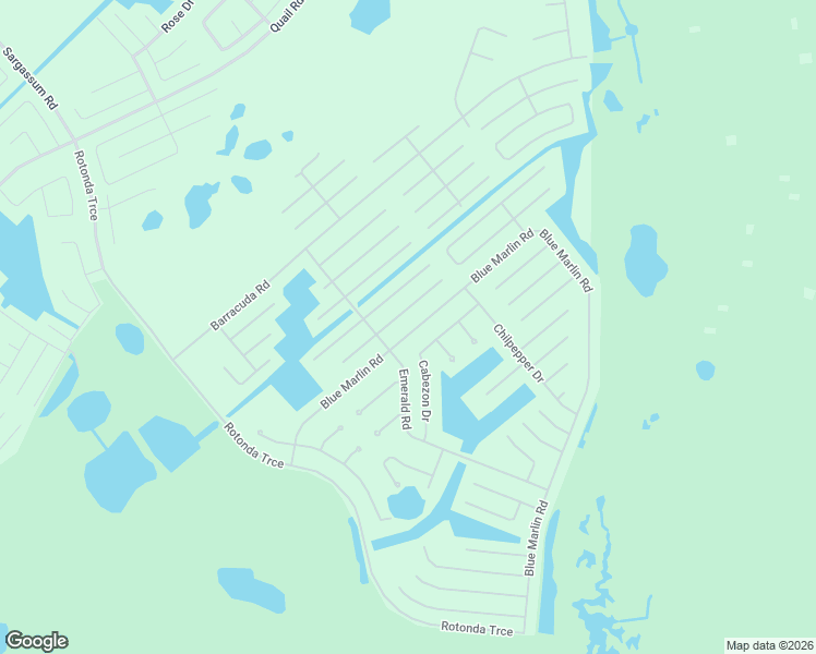 map of restaurants, bars, coffee shops, grocery stores, and more near 14365 Blue Marlin Road in Port Charlotte